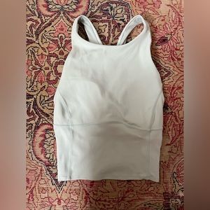 Lululemon high neck seafoam tank